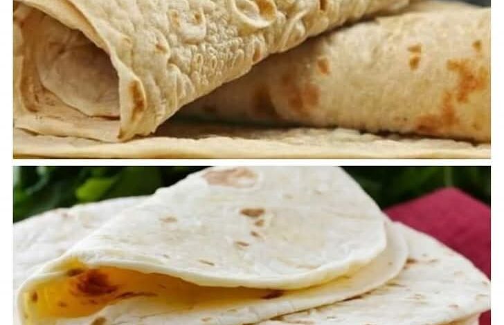 طريقة عمل خبز الصاج او الطاسة