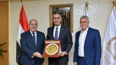 وزيرالتموين  يترأس اجتماع الجمعية العامة للشركة القابضة للصناعات الغذائية