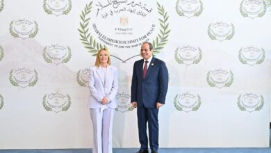 الرئيس عبد الفتاح السيسي يستقبل القادة والزعماء في مدينة السلام شرم الشيخ