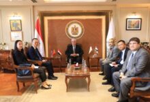 عاشور : يشهد الدورة العاشرة لاجتماع اللجنة المصرية الصينية المشتركة