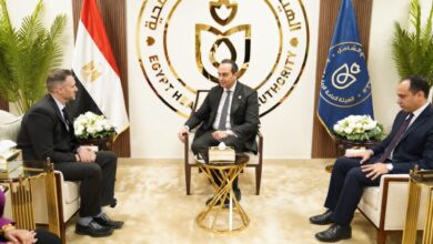 السبكي :يشهد مراسم توقيع بروتوكول تعاون بين الهيئة العامة للرعاية الصحية وشركة "ريفيفر جلوبال