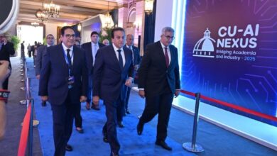 وزير الصحة والسكان بجلسة وزارية بعنوان «استشراف مستقبل الذكاء الاصطناعي في مصر» 9 وزير الصحة والسكان بجلسة وزارية بعنوان «استشراف مستقبل الذكاء الاصطناعي في مصر»