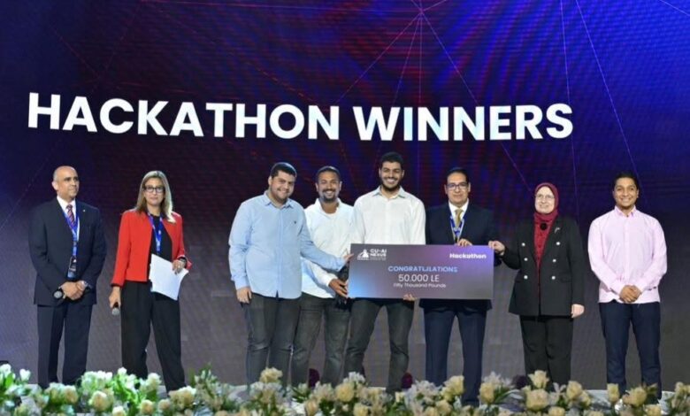 جامعة القاهرة تعلن النتائج النهائية للفائزين في مسابقة هاكاثون من أجل التنمية المستدامة 1 جامعة القاهرة تعلن النتائج النهائية للفائزين في مسابقة هاكاثون من أجل التنمية المستدامة