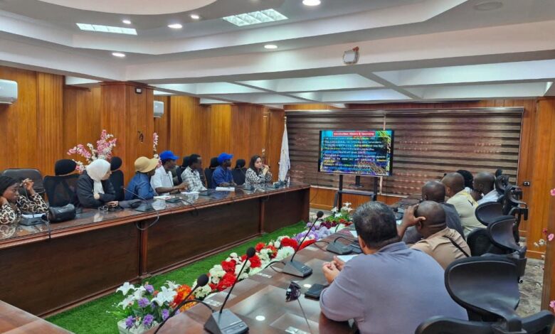 التعليم العالي : استقبال وفد إفريقي بفرع البحر المتوسط والبحيرات الشمالية بالمعهد القومي لعلوم البحار والمصايد 1 التعليم العالي : استقبال وفد إفريقي بفرع البحر المتوسط والبحيرات الشمالية بالمعهد القومي لعلوم البحار والمصايد