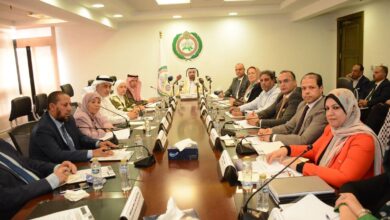 فيديو..كلمة رئيس البرلمان العربي خلال ترؤسه اجتماع لجنة فلسطين 4 فيديو..كلمة رئيس البرلمان العربي خلال ترؤسه اجتماع لجنة فلسطين