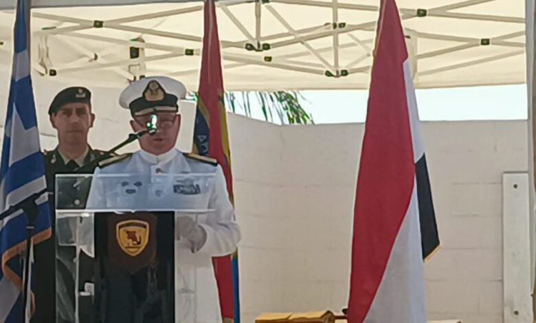 احتفالية في ذكرى شهداء الحرب العالمية الثانية العلمين بسفارة اليونان بمصر