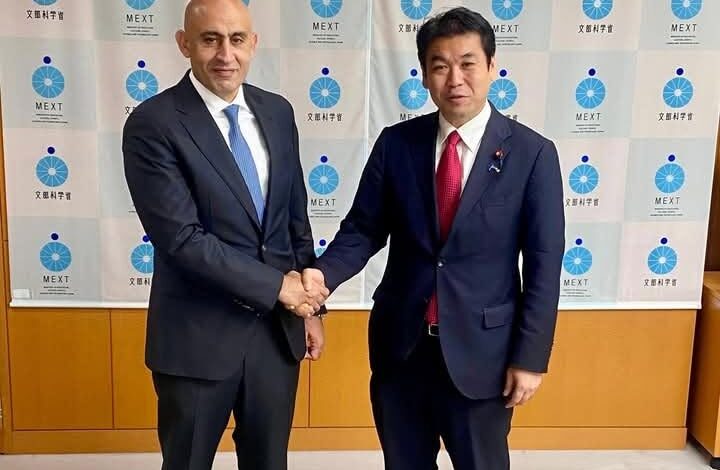 وزير التعليم يبحث مع نظيره الياباني تعزيز التعاون التربوي وتطوير التعليم بين البلدين