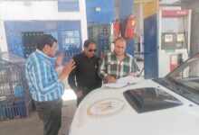 تحرير محضرين لمحطتين لثبوت تلاعبهما في الكميات المنصرفة للسيارات