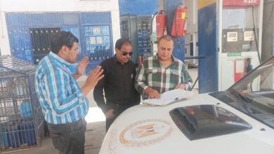 تحرير محضرين لمحطتين لثبوت تلاعبهما في الكميات المنصرفة للسيارات