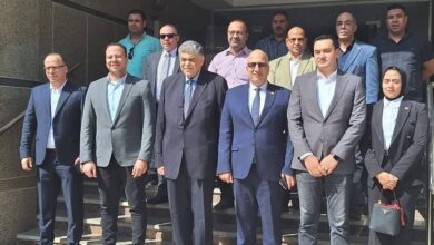 عساف : يستقبل أشرف حاتم رئيس لجنة الصحة بمجلس النواب و وزير الصحة الأسبق