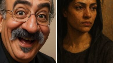 أنثى على حافة الضوء"