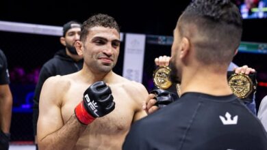 المصريان إسلام رضا وهايدي أحمد يتألقان في نهائيات PFL MENA 2025 بالخبر