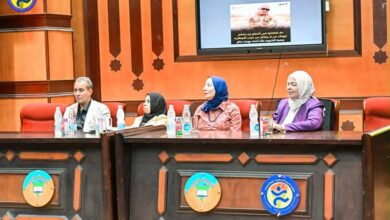 مجمع إعلام طنطا ينظم ندوة بعنوان “تحديات الأمن القومي” بكلية التربية الرياضية