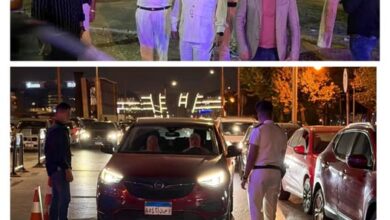 إنتشار موسع لرجال الأمن بالقاهرة الجديدة للحفاظ على الأمن والنظام العام