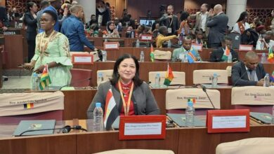 نائبة وزيرة التضامن الاجتماعي تشارك فى فعاليات انطلاق المنتدى الأفريقي الأول بالرباط