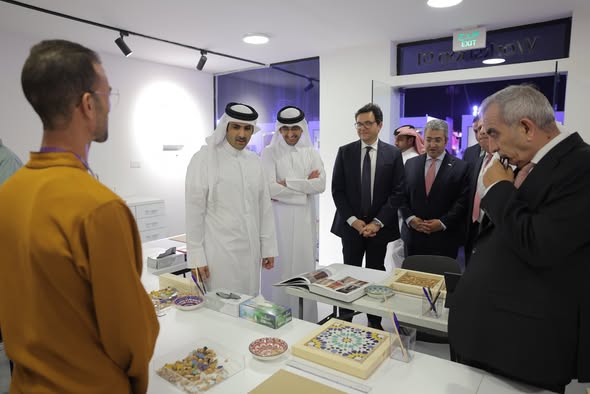 مشاركة وزير الثقافة المصري في افتتاح النُسخة الثانية من مهرجان "فريج الفن والتصميم" بالدوحة