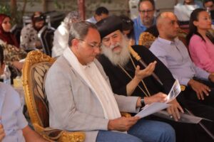 محافظ قنا يشهد احتفالية دير الأنبا بسنتاؤس بنقادة ضمن فعاليات مهرجان قنا للفنون والحرف التراثية