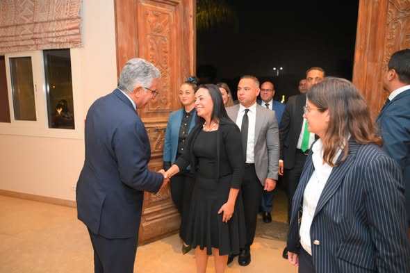 وزيرة التضامن الاجتماعي تتفقد مؤسسة الحمل الصغير بمدينة العبور