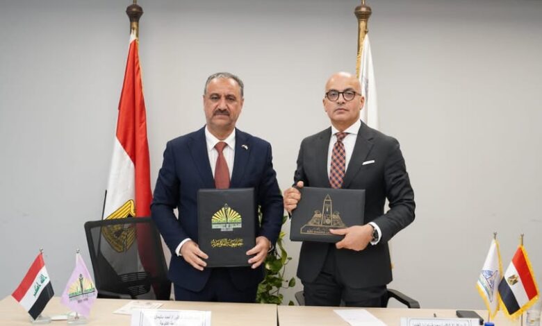 توقيع بروتوكول تعاون أكاديمي بين جامعة عين شمس وجامعة الفلوجة العراقية لتعزيز الروابط العلمية 1 توقيع بروتوكول تعاون أكاديمي بين جامعة عين شمس وجامعة الفلوجة العراقية لتعزيز الروابط العلمية