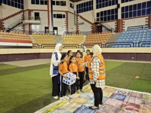 محافظ شمال سيناء يلتقي أبطال مشروع الموهبه الحركيه