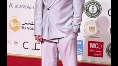 أحمد جمال سعيد يسطع بإطلالة مميزة في مهرجان القاهرة السينمائي الدولي