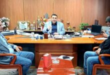 رئيس مياه البحيرة يستقبل أهالي قرية زنزو مجلس قرية كوم دفشو