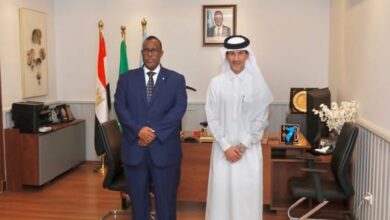 سفير الصومال لدى مصر يستقبل نظيره القطري بالقاهرة ويبحثان سبل تعزيز التعاون المشترك