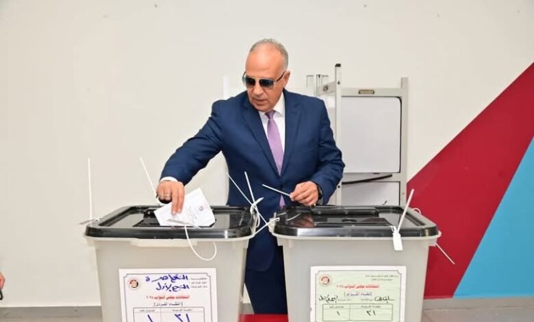 الدكتور سويلم يدلي بصوته في انتخابات مجلس النواب