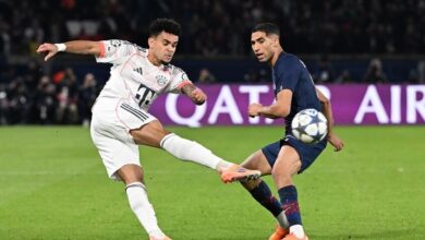 فرض عقوبة صارمة ضد لويس دياز بعد تسببه في إصابة المغربي أشرف حكيمي