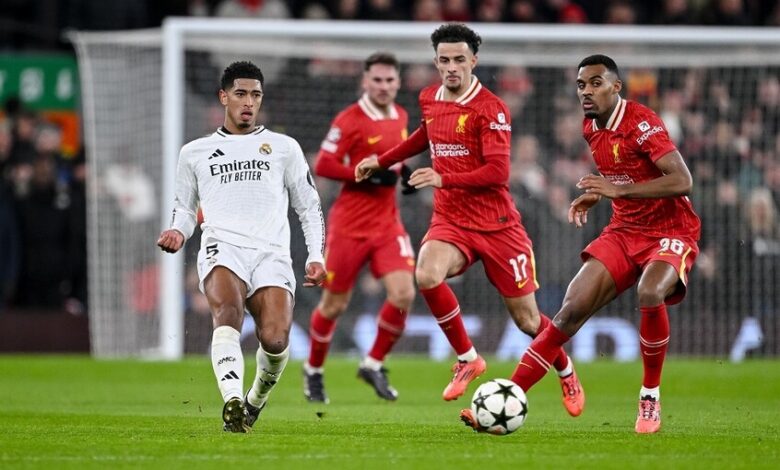 مدرب ريال مدريد يعلق على مباراته أمام ليفربول فى دوري أبطال اوروبا