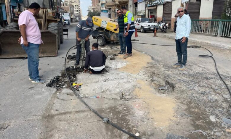 محافظ الشرقية يتابع تنفيذ أعمال ترميم وصيانة كوبرى السماعنة بمركز ومدينة فاقوس 1 محافظ الشرقية يتابع تنفيذ أعمال ترميم وصيانة كوبرى السماعنة بمركز ومدينة فاقوس