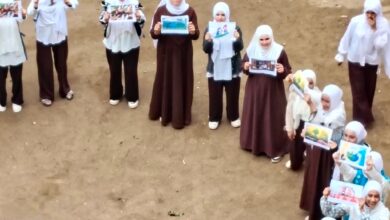 طلاب بمدرسة أبو عوالي الإعدادية المشتركة يفعّلون مبادرات الرئيس السيسي “تحضر للأخضر”