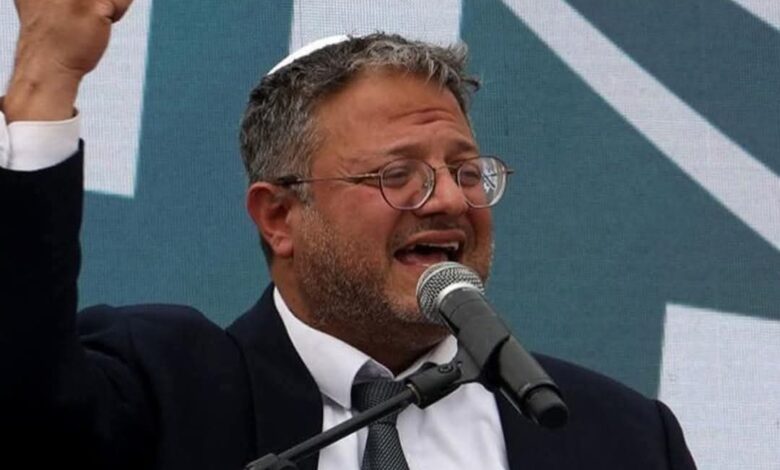 بن غفير يشيد بقرار تحويل الحدود مع مصر إلى منطقة عسكرية مغلقة