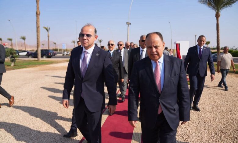 رئيس هيئة الرقابة المالية وقيادات قطاع التأمين يزرعون مجموعة أشجار بمدينة شرم الشيخ