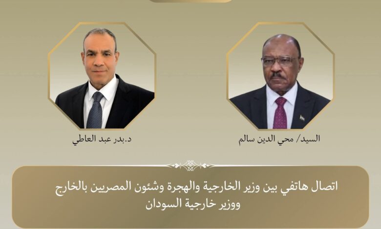وزير الخارجية يؤكد تضامن مصر الكامل مع الشعب السوداني في هذه المرحلة الدقيقة 1 وزير الخارجية يؤكد تضامن مصر الكامل مع الشعب السوداني في هذه المرحلة الدقيقة