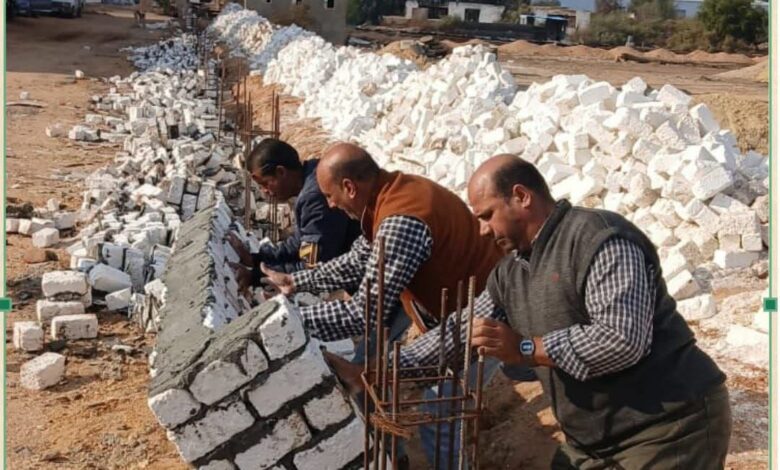 إزالة ( ٢٠٧٦) متراً من التعديات على الأراضي الزراعية في عدد من مراكز الشرقية 1 إزالة ( ٢٠٧٦) متراً من التعديات على الأراضي الزراعية في عدد من مراكز الشرقية