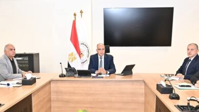 سويلم يتابع حالة منظومة الصرف الزراعي والتوسع في معالجة وإعادة استخدام مياه الصرف الزراعي