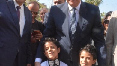 الجندى يفتتح مدرسة التربية الفكرية بطلعت حرب ويطمئن على طلاب ذوي الهمم وأسرهم