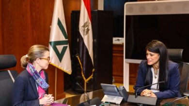 وزيرة التخطيط تستقبل الرئيس التنفيذي لشركة بروباركو الاستثمارية الفرنسية