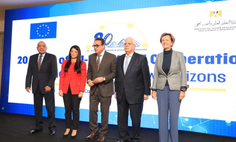 وزير التعليم العالي يطلق فعاليات "أسبوع البحث والابتكار بين مصر والاتحاد الأوروبي" 1 وزير التعليم العالي يطلق فعاليات "أسبوع البحث والابتكار بين مصر والاتحاد الأوروبي"