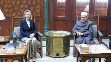 شيخ الأزهر يستقبل مبعوثة الاتحاد الأوروبي لحقوق الإنسان لبحث تعزيز التعاون المشترك