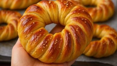 معجنات تركية بالماء