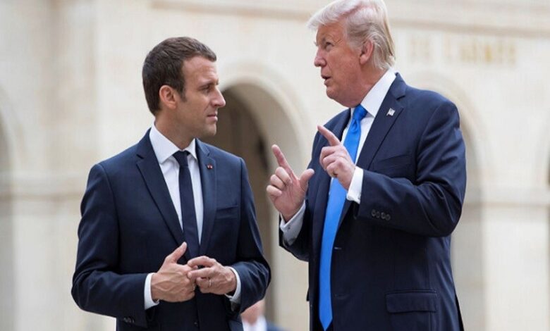 وكالة "رويترز": ماكرون يبحث الوضع في أوكرانيا مع ترامب