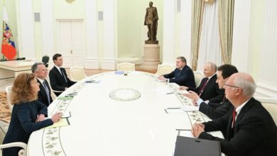 الرئيس الروسي يعلق مازحا على مدة لقائه بويتكوف وكوشنر استغرق 5 ساعات