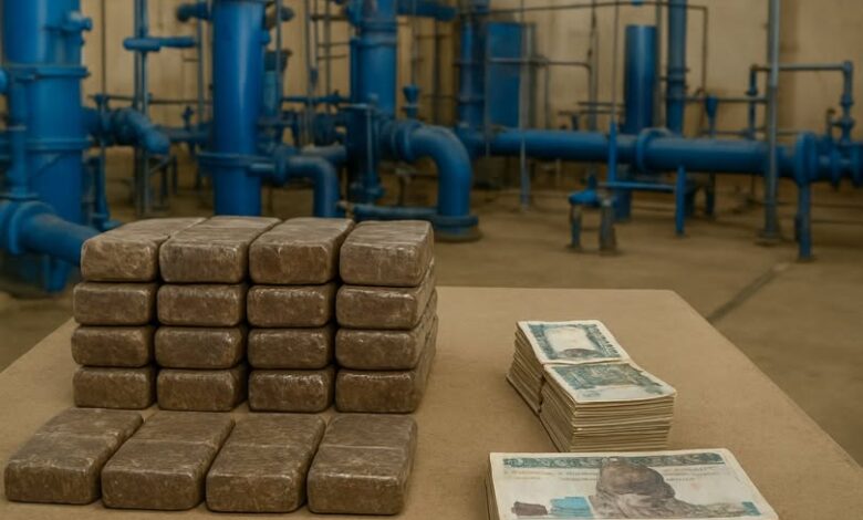 ضبط 62 طربة حشيش و140 ألف جنيه داخل محطة مياه الشرب بسمنود 1 ضبط 62 طربة حشيش و140 ألف جنيه داخل محطة مياه الشرب بسمنود