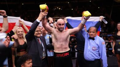 دبي تشهد ملاكمة تاريخية: غاسييف بطلاً للعالم للوزن الثقيل وحفيد محمد علي يواصل الانتصارات 2 دبي تشهد ملاكمة تاريخية: غاسييف بطلاً للعالم للوزن الثقيل وحفيد محمد علي يواصل الانتصارات