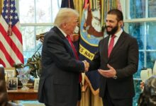 الرئيس السوري يبعث ببرقية تعزية إلى ترامب