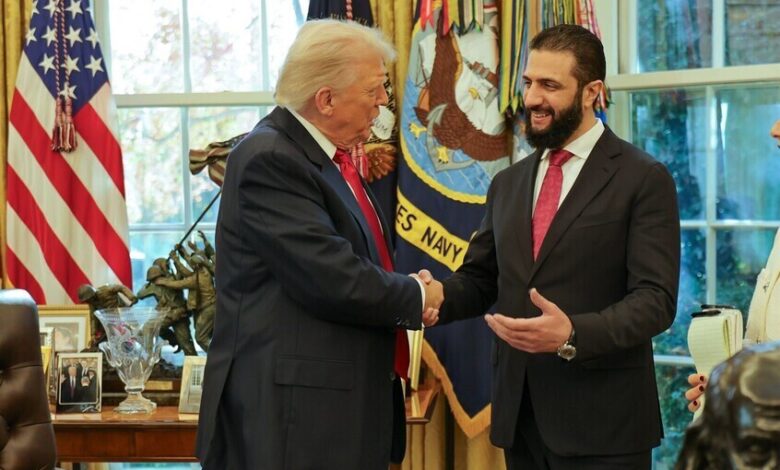 الرئيس السوري يبعث ببرقية تعزية إلى ترامب 1 الرئيس السوري يبعث ببرقية تعزية إلى ترامب