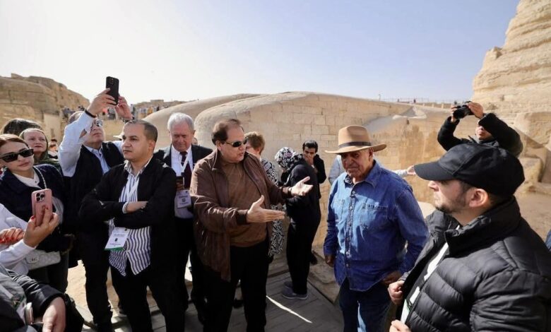 زاهي حواس يؤكد أمام رؤساء برلمانات المتوسط : «الأهرامات شهادة على عبقرية القدماء 1 زاهي حواس يؤكد أمام رؤساء برلمانات المتوسط : «الأهرامات شهادة على عبقرية القدماء