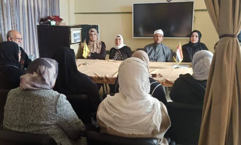 ندوة بالعريش تناقش العنف ضد المرأة بمشاركة الأزهر والأوقاف 1 ندوة بالعريش تناقش العنف ضد المرأة بمشاركة الأزهر والأوقاف